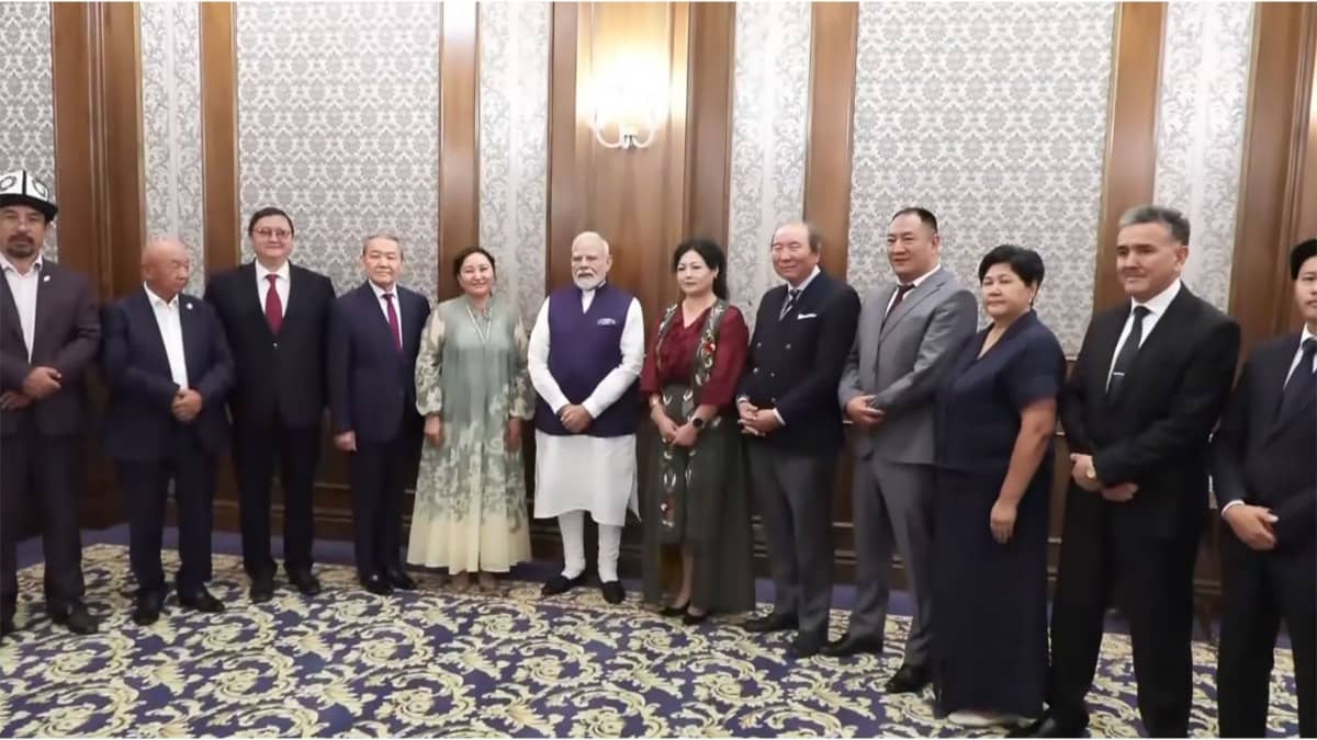 'It Was an Incredible Experience': Kyrgyz Communities Meet PM Modi in Bishkek Ahead of SCO Summit
