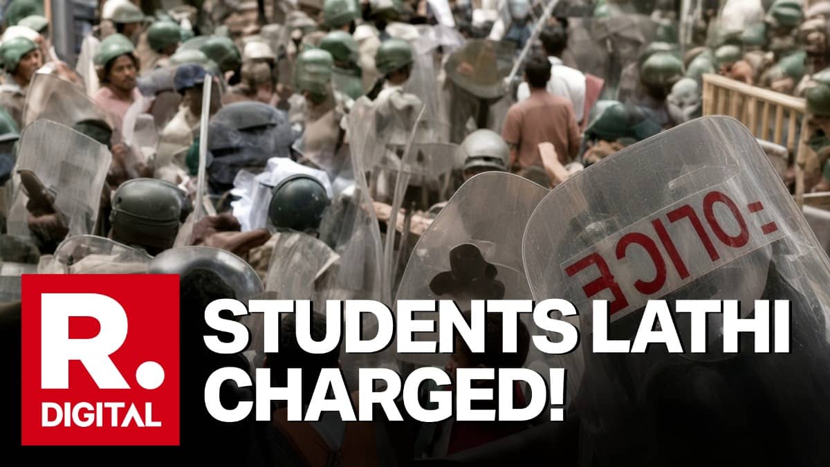 Jharkhand Police Resort to Lathi Charge During 'Vidhan Sabha Gherao' March Against Exam IrregularitiesJharkhand Police Resort to Lathi Charge During 'Vidhan Sabha Gherao' March Against Exam Irregularities
