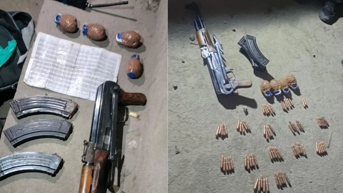Joint Security Forces Recovered Arms and Ammunition From Kashmiri Pandits House in JK's Sopore Joint Security Forces Recovered Arms and Ammunition From Kashmiri Pandits House in JK's Sopore