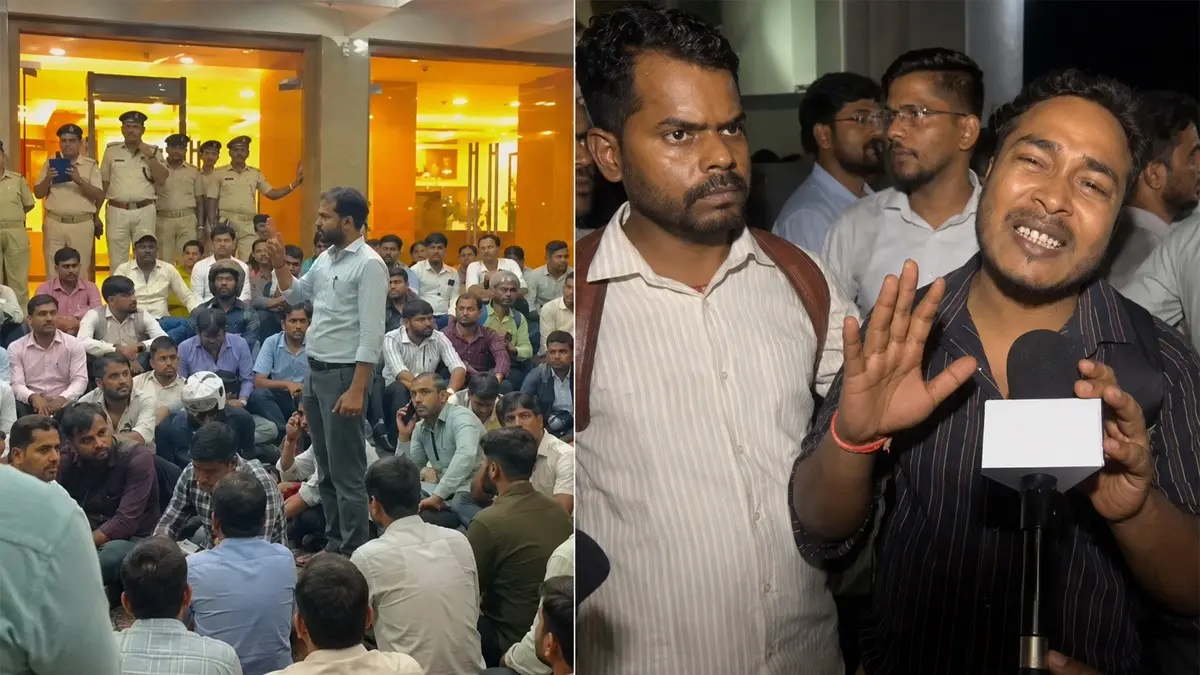 कहीं जश्न तो कहीं गम, JSSC-CGL परीक्षा रद्द होने पर फूट-फूटकर रोए नियुक्ति अभ्यर्थी, फैसले के खिलाफ धरने पर बैठे; कहा- एक पल में हम... JSSC CGL Exam Cancelled