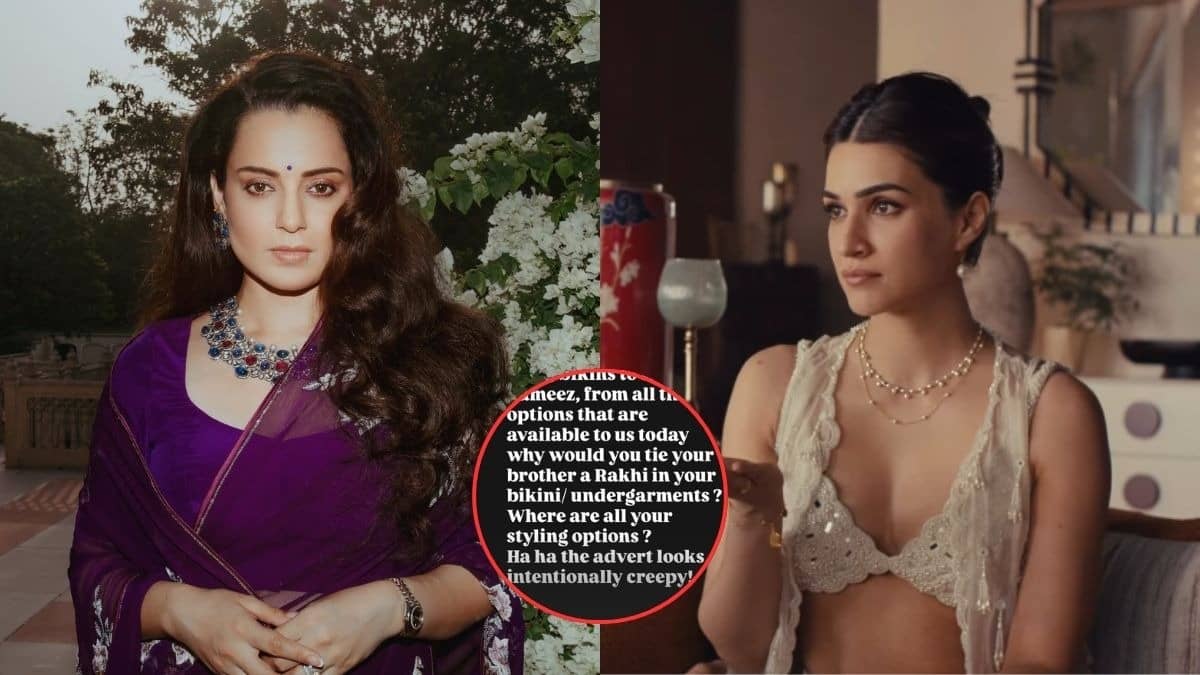 Kangana Ranaut Takes A Dig at Kriti Sanon's Raksha Bandhan Advertisement