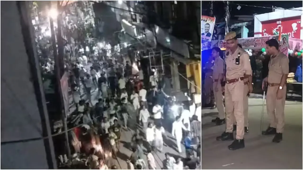 UP: 16 मिनट, 16 रुपए में सूट... कानपुर में गजब का ऑफर सुनते ही उमड़ पड़ी भीड़; पुलिस को करना पड़ा लाठीचार्ज; जानिए पूरा मामला Kanpur shop offers Rs 16 shopping bonanza, thousands turn up and chaos follows police lathicharge
