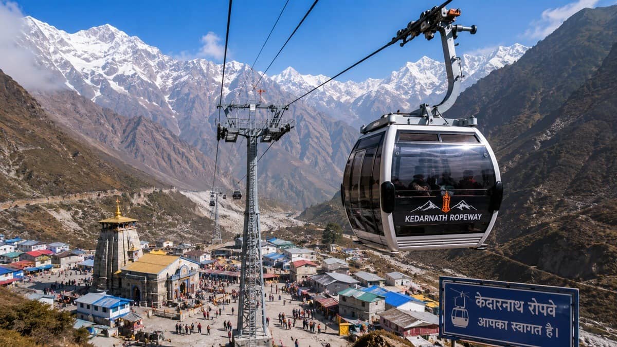 Kedarnath, Hemkund Sahib, Mussoorie Ropeway Works Reviewed; CM Dhami Expresses Displeasure Over Slow Progress