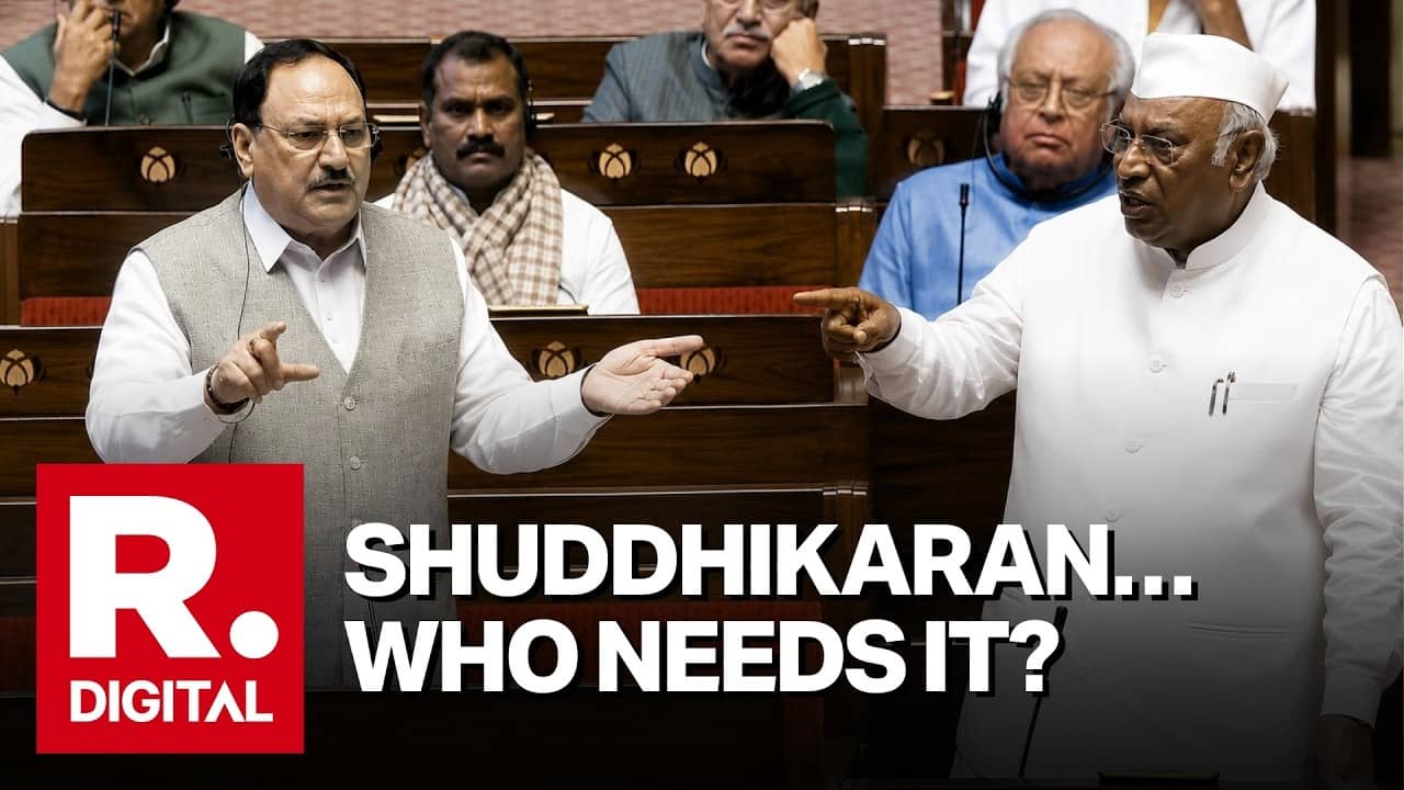 Kharge VS Nadda