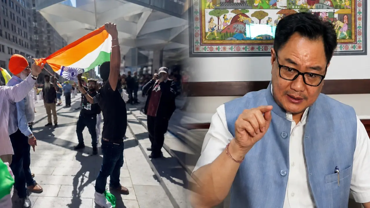 'बहुत ज्यादा महंगा पड़ेगा...', न्यूयॉर्क में तिरंगे के अपमान पर आगबबूला हुए किरेन रिजिजू, खालिस्तान समर्थकों को दे डाली चेतावनी Kiren Rijiju reacts to Tiranga Insult in New York