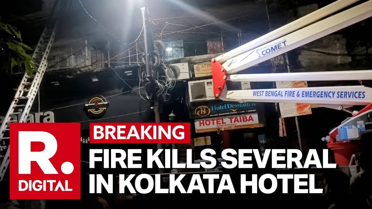 republicworld.com - BREAKING: At Least Nine Killed After Fire Engulfs Hotel, Many Taken To Hospital | Kolkata
