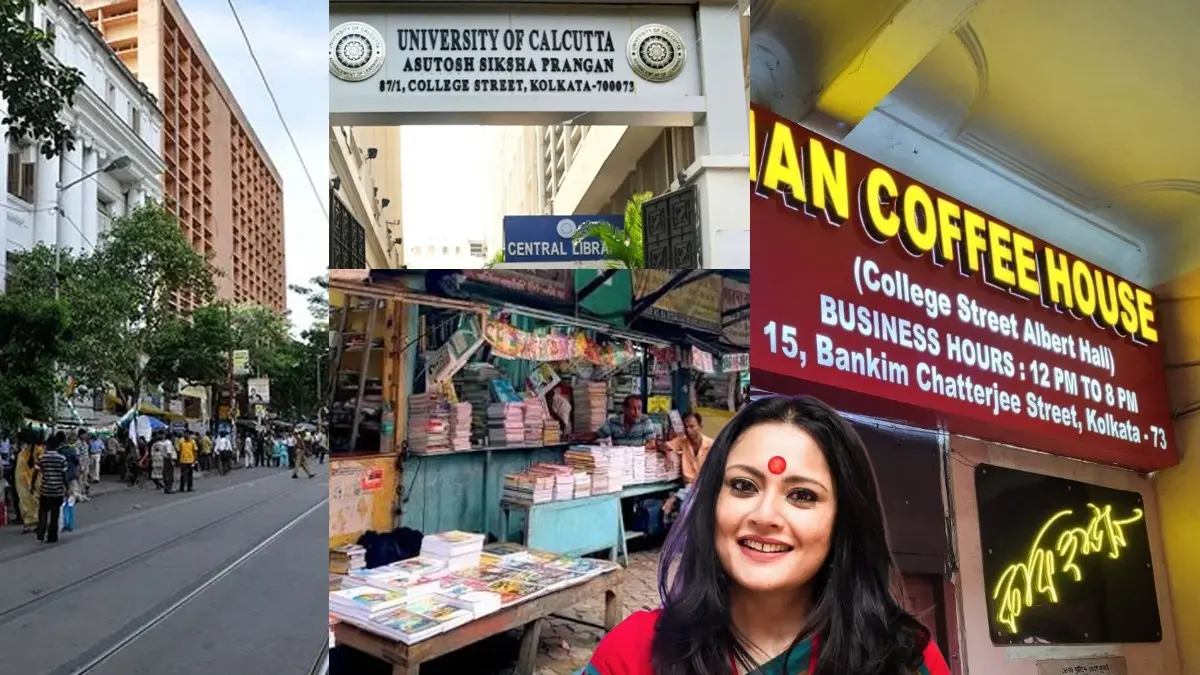 Kolkata’s Iconic College Street Set For London's Oxford Street-Style Revamp; Minister Agnimitra Paul Plans 'No Vehicle Zone' Kolkata’s Iconic College Street Set For London's Oxford Street-Style Revamp; Minister Agnimitra Paul Plans 'No Vehicle Zone'