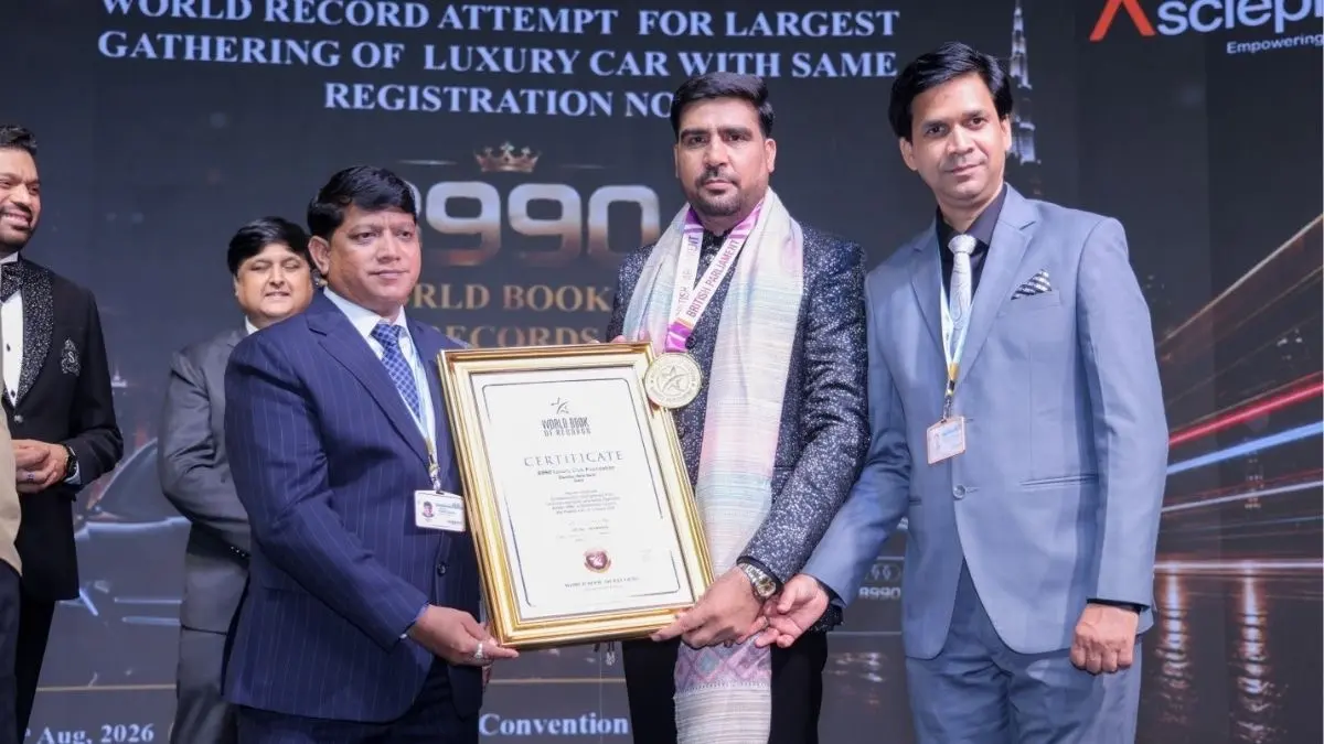 Mahipal Singh’s 8990 Luxury Car Club Makes History with World Record of 250 Luxury Cars Featuring ‘8990’ Registration Number Mahipal Singh’s 8990 Luxury Car Club Makes History with World Record of 250 Luxury Cars Featuring ‘8990’ Registration Number