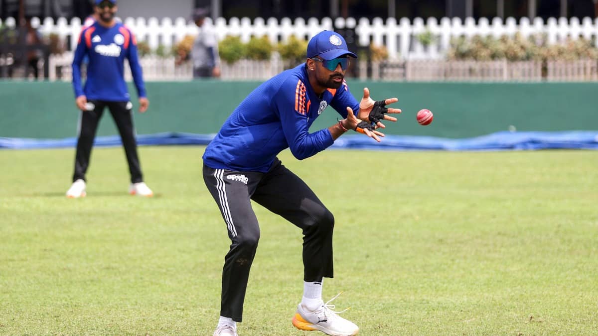 Manav Suthar at a practice session