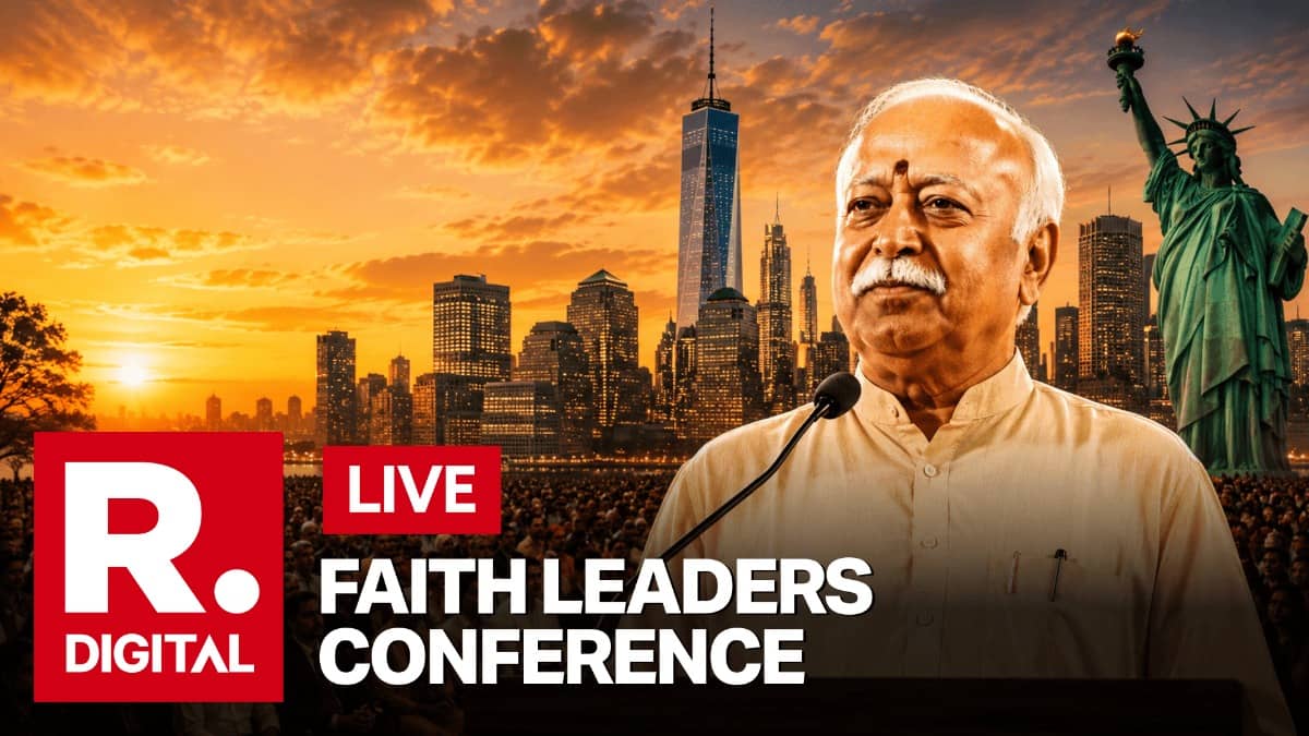 Mohan Bhagwat In New York LIVE: RSS Chief Set to Address Madison Square Garden Event