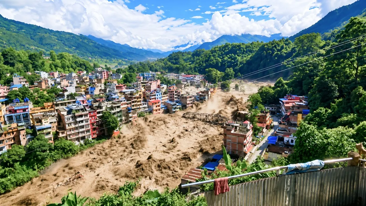 Nepal Flood: पुल टूटा, गांव डूबे... नेपाल में बाढ़ से भीषण तबाही, 7 लोगों की मौत; बिहार के कई जिलों में अलर्ट Nepal flood
