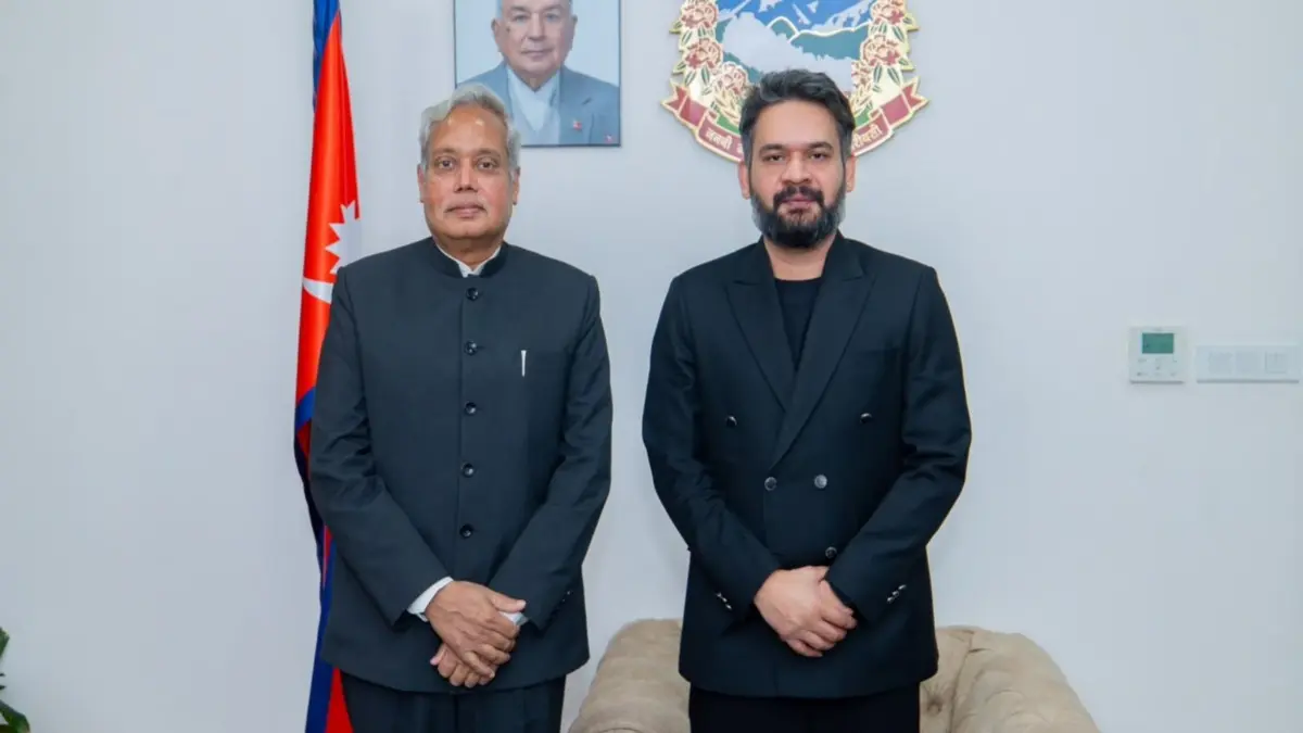 Nepal PM Meets Indian Ambassador, First Foreign Envoy Since Assuming Office in March Nepal PM Meets Indian Ambassador, First Foreign Envoy Since Assuming Office in March