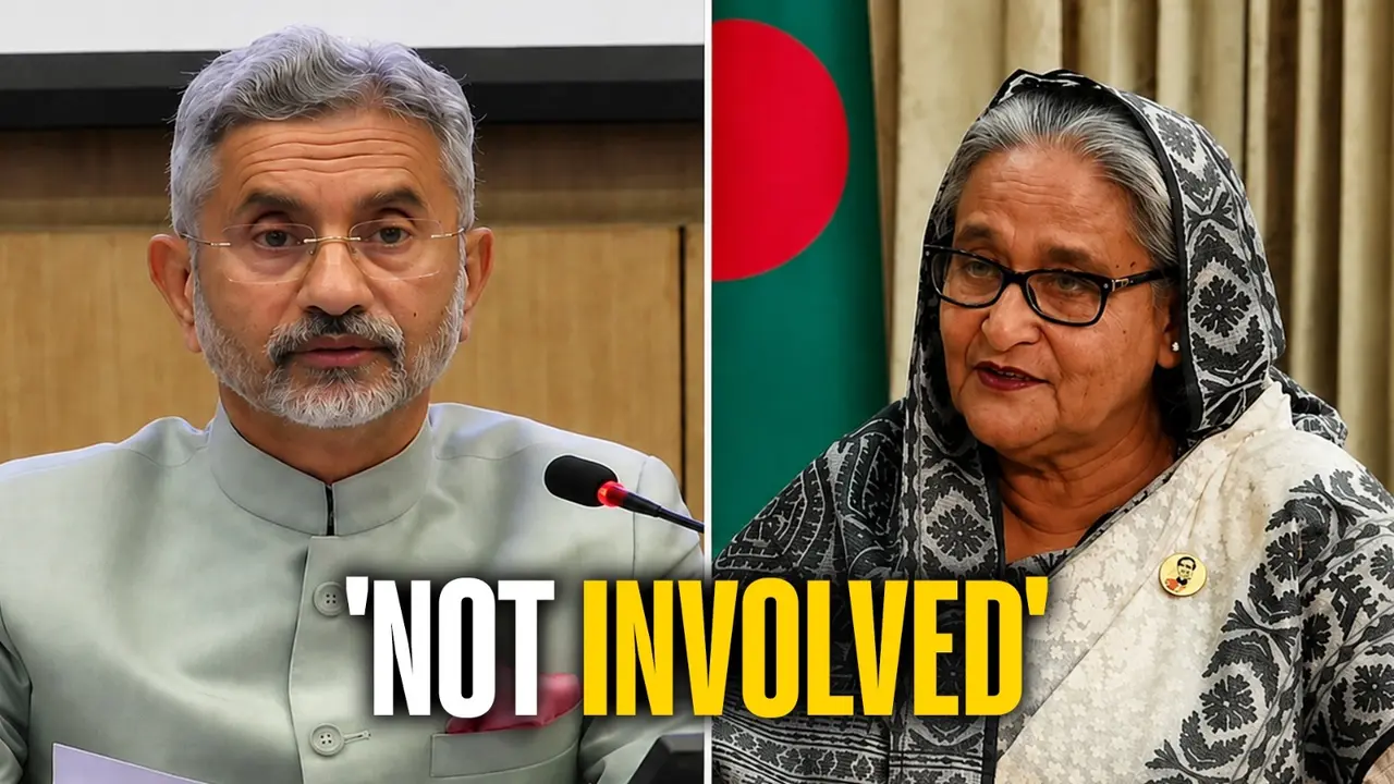 ‘No Involvement’: India Clarifies Stance on Sheikh Hasina’s Upcoming Delhi Media Interaction ‘No Involvement’: India Clarifies Stance on Sheikh Hasina’s Upcoming Delhi Media Interaction