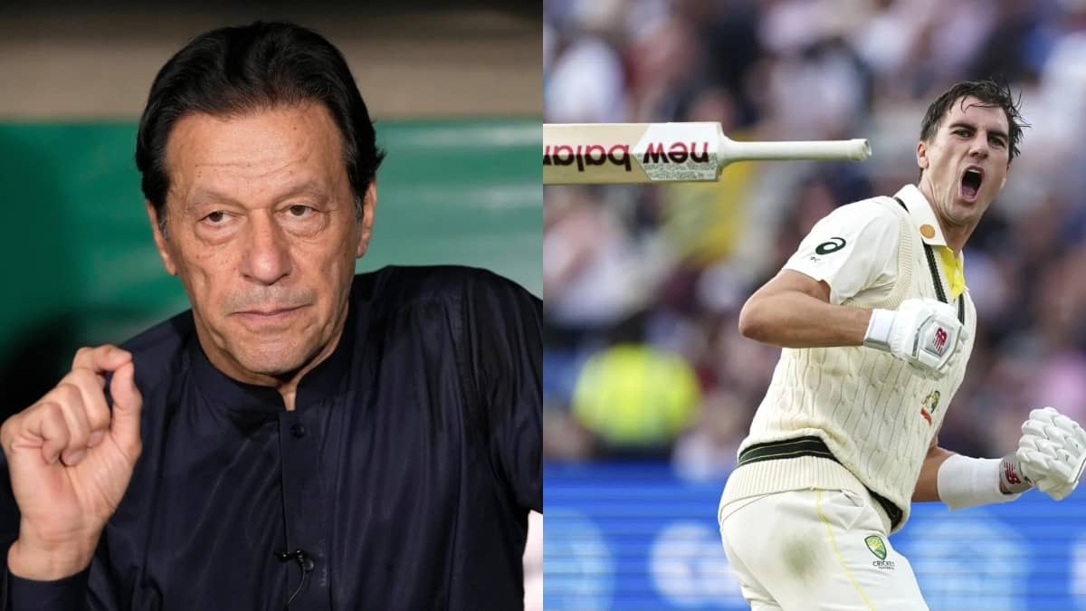 Pat Cummins and Imran Khan