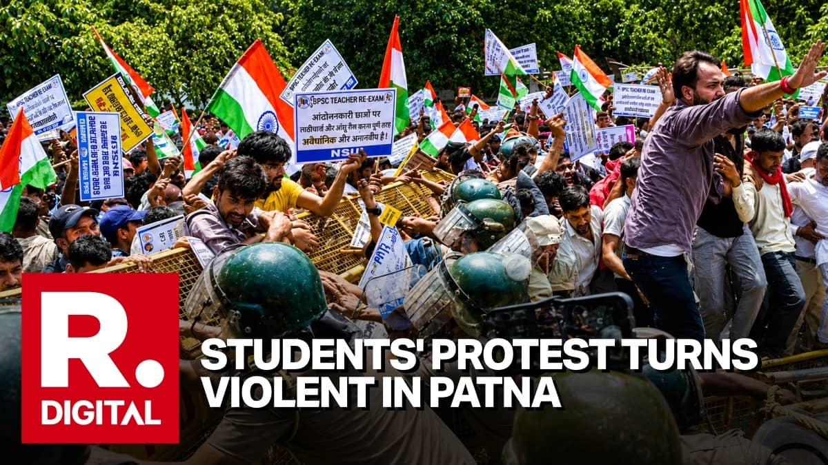 Patna Protest: Students Clash With Police, Break Barricades Over 70th BPSC Exam Row