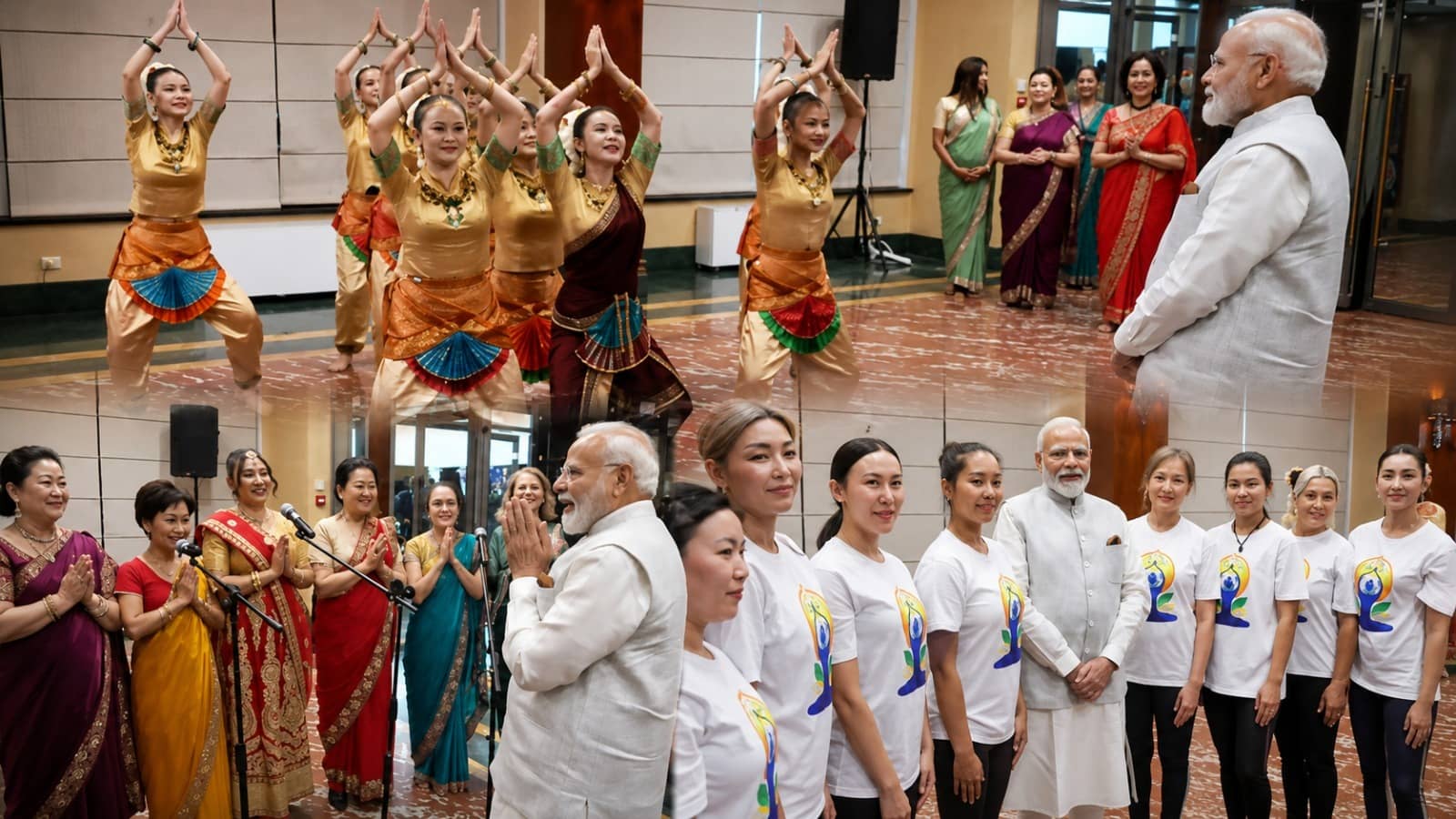 PM Modi in Kyrgyzstan Bishkek