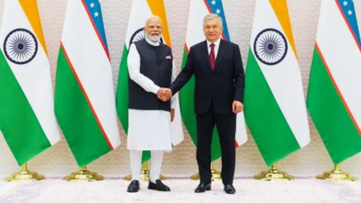 यूरेनियम, डिफेंस टू इंफ्रास्ट्रक्चर... भारत-उज्बेकिस्तान के बीच तैयार हुआ 5 अरब डॉलर का रोडमैप, किन क्षेत्रों में सहयोग बढ़ाने पर बनी सहमति? PM Modi President of Uzbekistan Shavkat Mirziyoyev