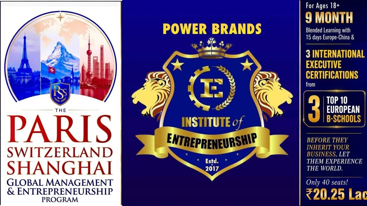 Power Brands Institute Of Entrepreneurship Launches Paris–Switzerland–Shanghai Global Management Program