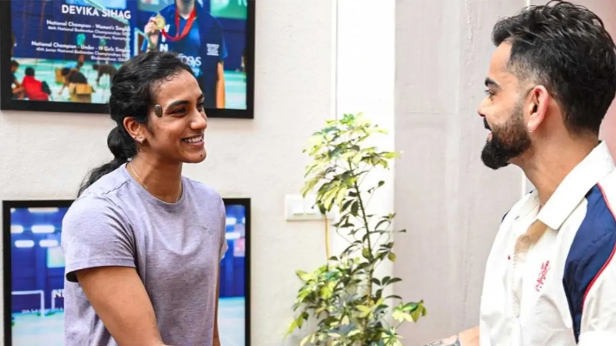 'वह मेरे भाई की तरह हैं, मुझे...,' पीवी सिंधु ने विराट कोहली के साथ अपने 'भाईचारे' को लेकर कही ये बड़ी बात PV Sindhu opens up on brotherly bond with Virat Kohli