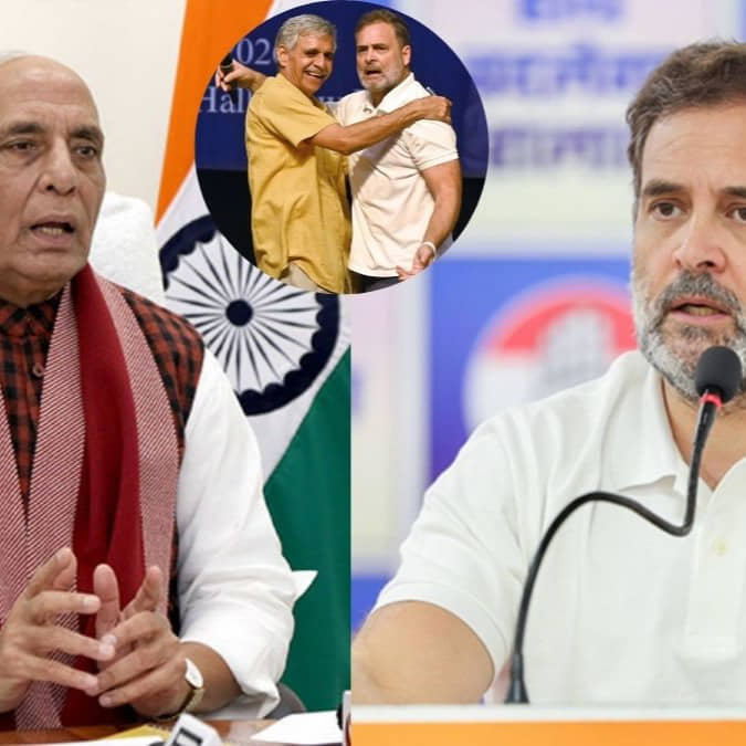 Rajnath Singh Slam Rahul Gandhi PM Modi foreign policy
