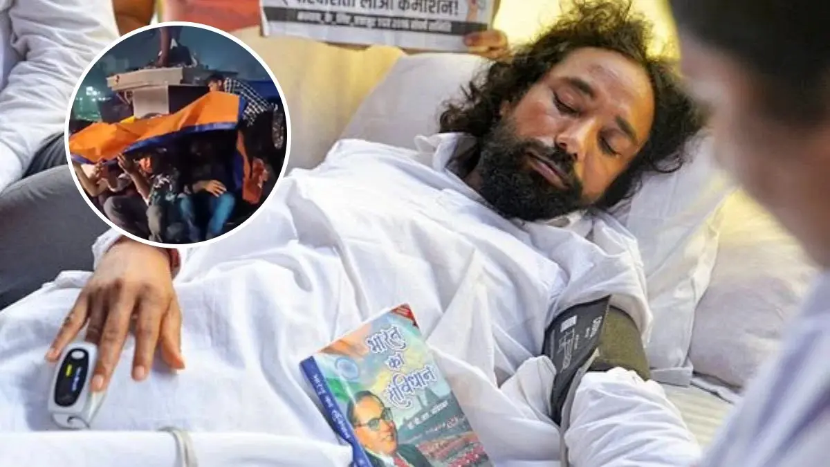 'हेमंत सोरेन की सरकार ने स्कैम 'लैंड पर JPSC एग्जाम' किया', छात्रों की हालत देख फूटा केंद्रीय मंत्री का गुस्सा; CBI जांच की उठाई मांग Ranchi JPSC Protest