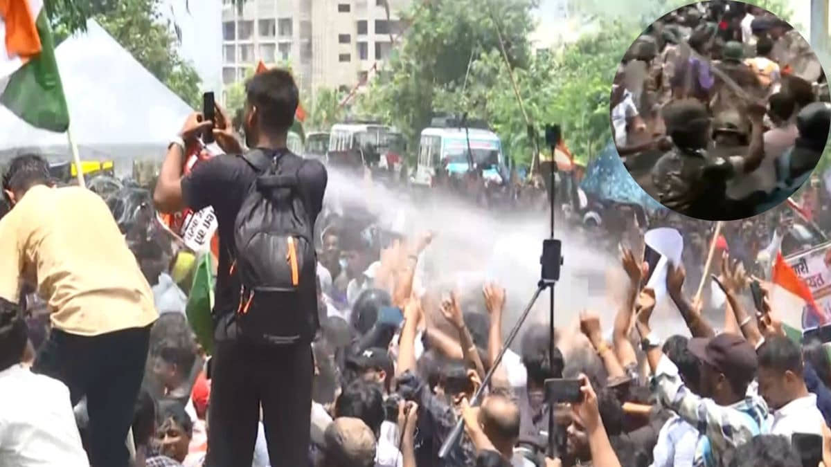 Ranchi Protest police fired gas shells