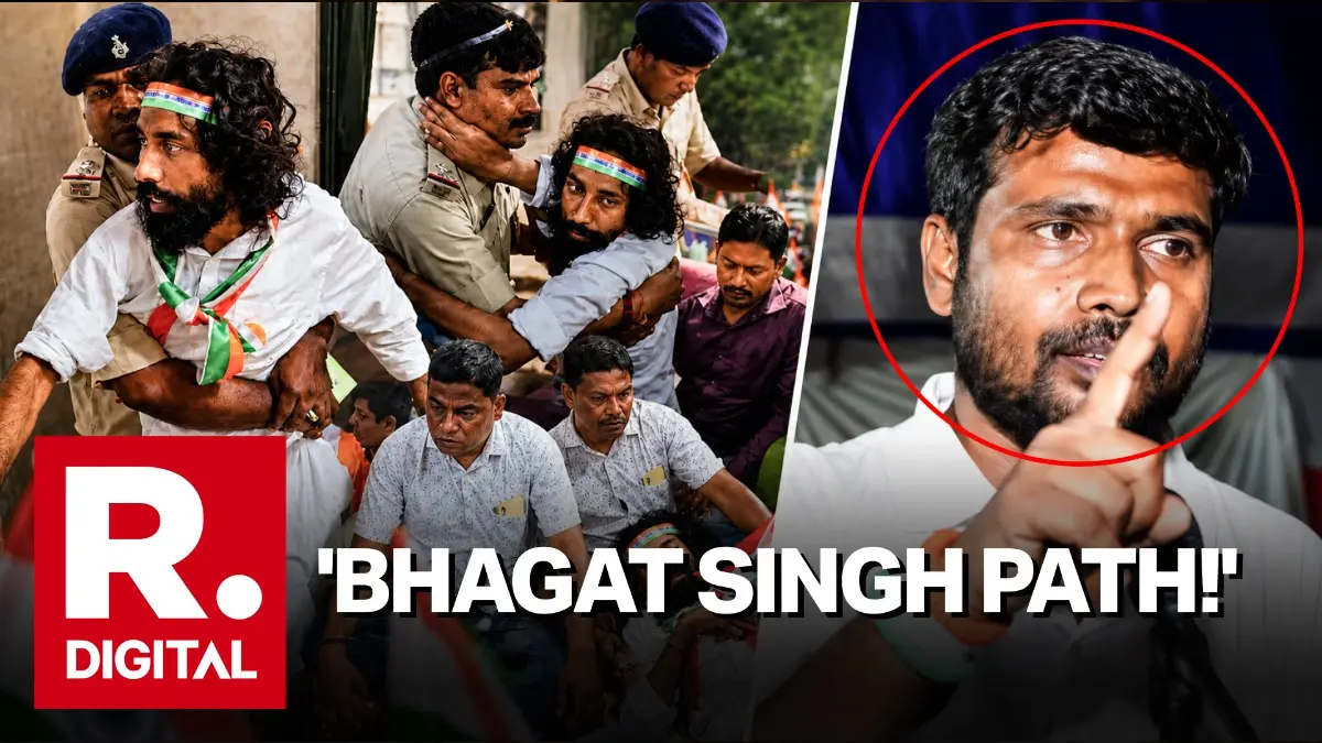 'Ready to Face Bullets': Jharkhand Student Leader Invokes Bhagat Singh, Protest Takes Sharp Turn 'Ready to Face Bullets': Jharkhand Student Leader Invokes Bhagat Singh, Protest Takes Sharp Turn