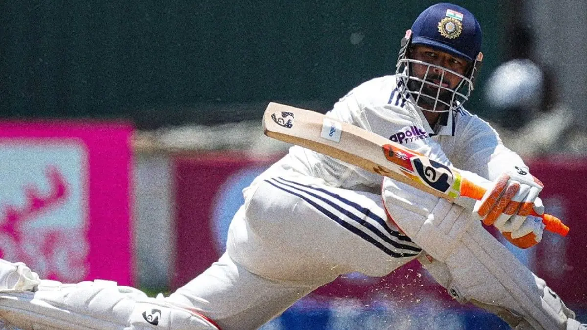 IND vs SL Test: ऋषभ पंत ने टेस्ट में रचा इतिहास, सचिन-धोनी-विराट को पीछे छोड़ किया ये कारनामा, बने पहले भारतीय बल्लेबाज Rishabh Pant 100 sixes IND vs SL Test