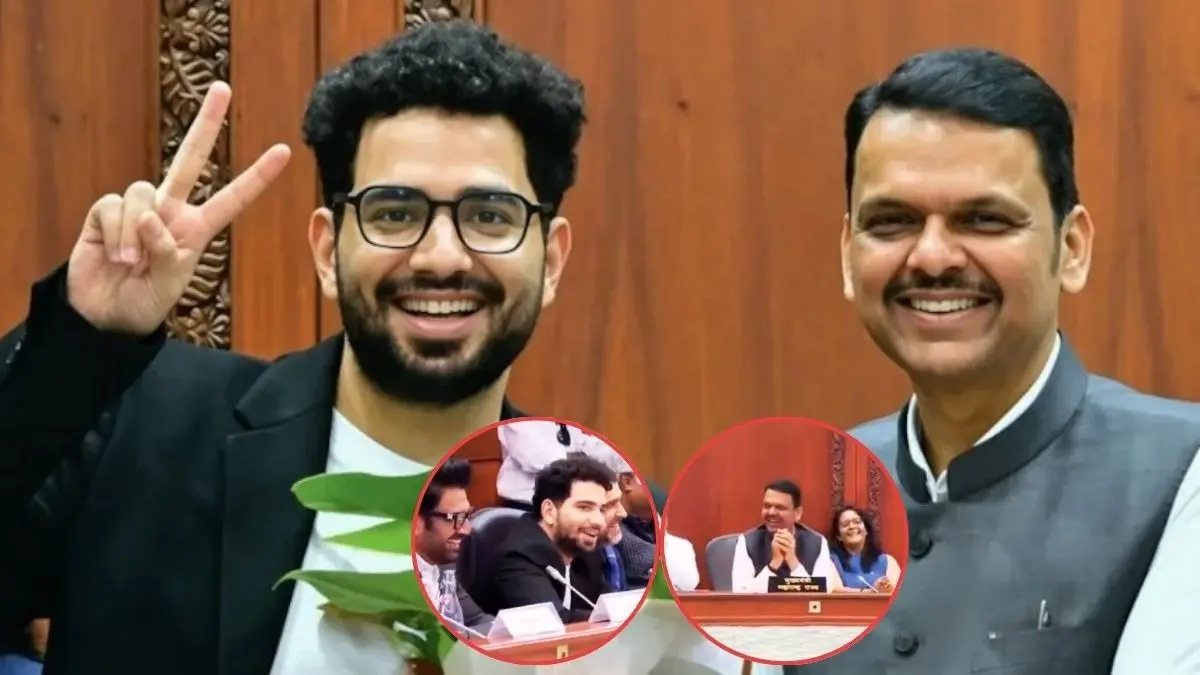 समय रैना ने CM के सामने कर दी महाराष्ट्र साइबर सेल की खिंचाई, खुद फडणवीस भी नहीं रोक पाए हंसी- देखें मजेदार VIDEO Samay Raina CM Samay Raina
