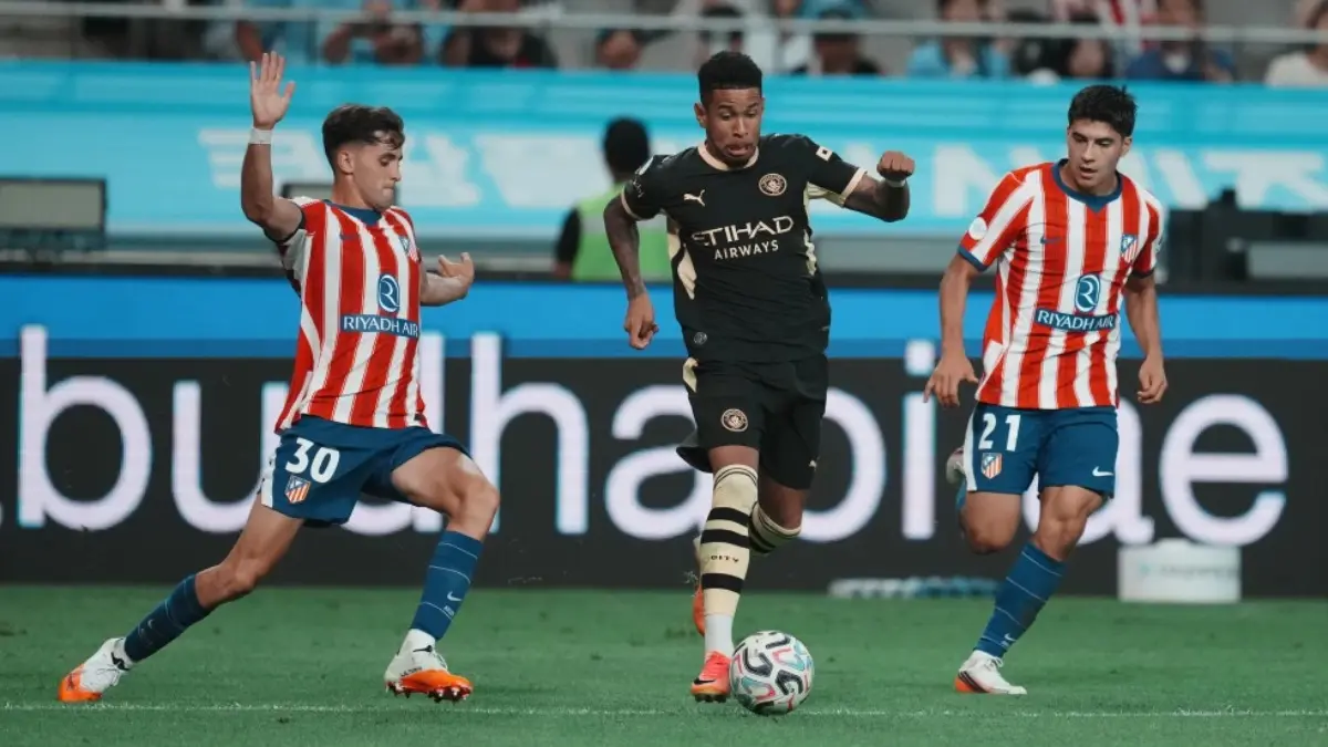 Manchester City Agree To Club-record Sale Of Savinho To Tottenham Hotspur In $115m Deal, AP Source Says Savinho in action for Manchester City