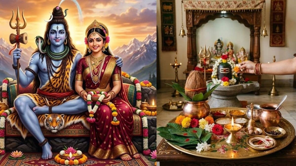 Sawan Somwar Puja samagri list first Monday lord shiva puja list know detail in hindi 