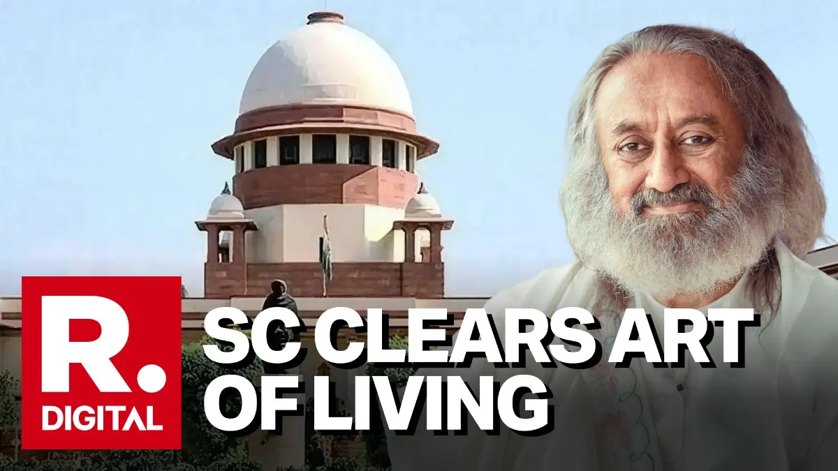 SC Overturns NGT Order Against Art of Living Over 2016 World Culture Festival, Orders Refund of ₹5 Crore SC Overturns NGT Order Against Art of Living Over 2016 World Culture Festival, Orders Refund of ₹5 Crore