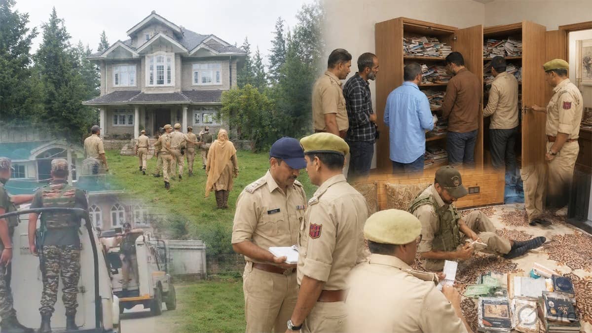 Security Forces Launch Massive Crackdown on Banned Jamaat-e-Islami Network in Kashmir's Sopore