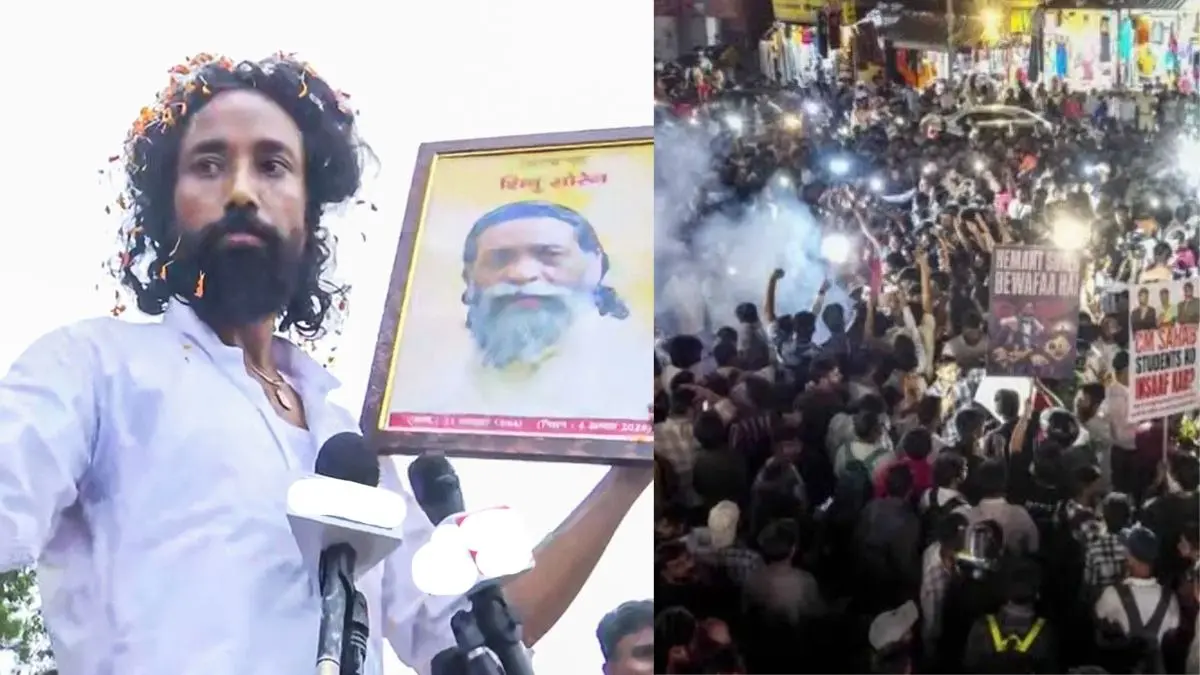 झारखंड में फिर गरमाया छात्र आंदोलन! सोमवार को पूर्व CM शिबू सोरेन के पैतृक गांव से 'सुधार यात्रा' की तैयारी Student leader Devendra Mahto to launch reform yatra from Nemra