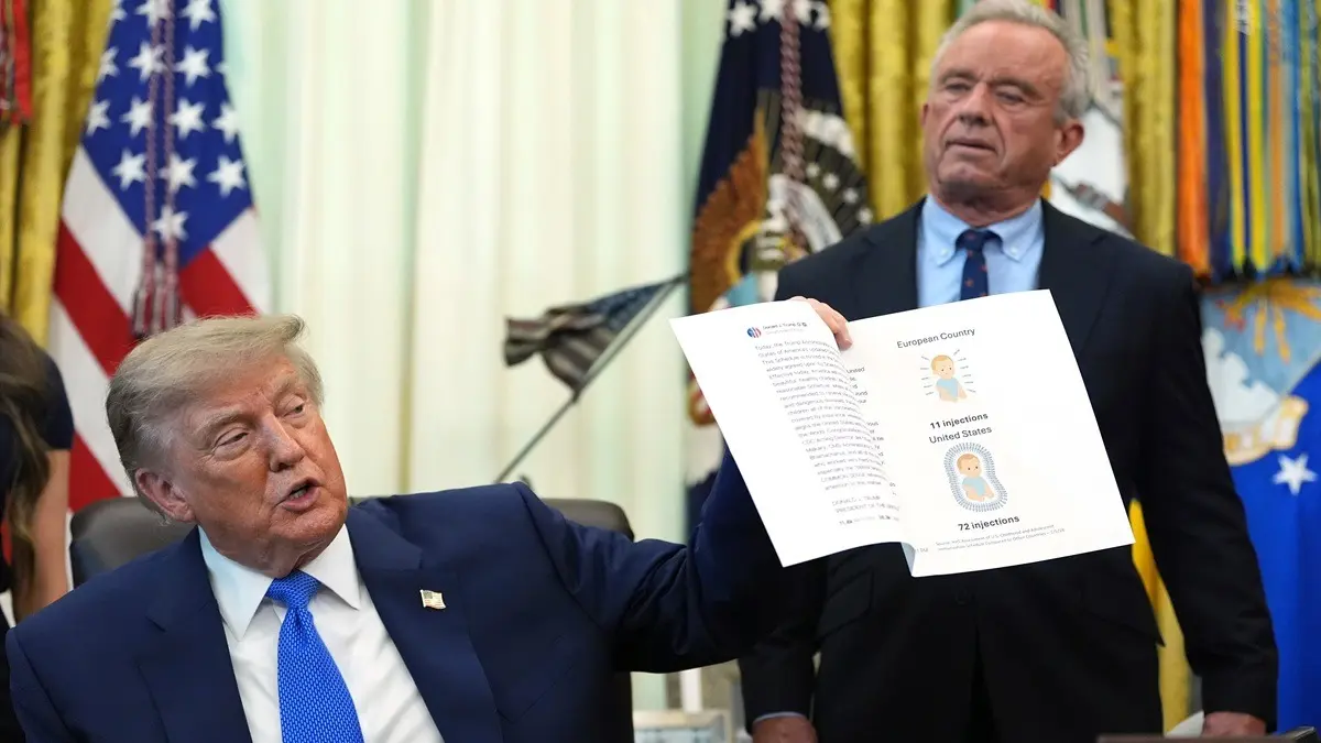 Trump Orders Separated Childhood Vaccines, Cites Autism Link Rejected By Experts Trump Orders Separated Childhood Vaccines, Cites Autism Link Rejected By Experts
