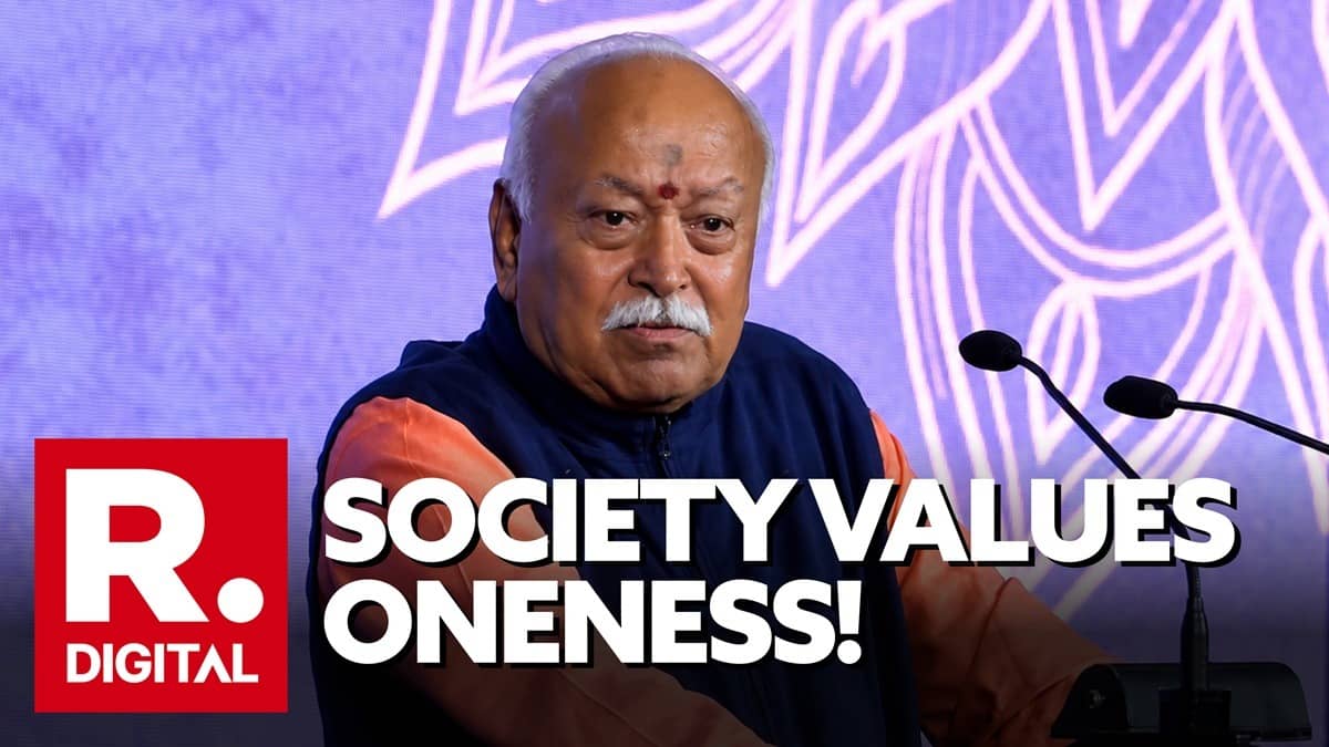 ‘Unity In Diversity Is Bharat's DNA’: Mohan Bhagwat Draws Civilisational Line Between US Pluralism And Indian Oneness At MSG