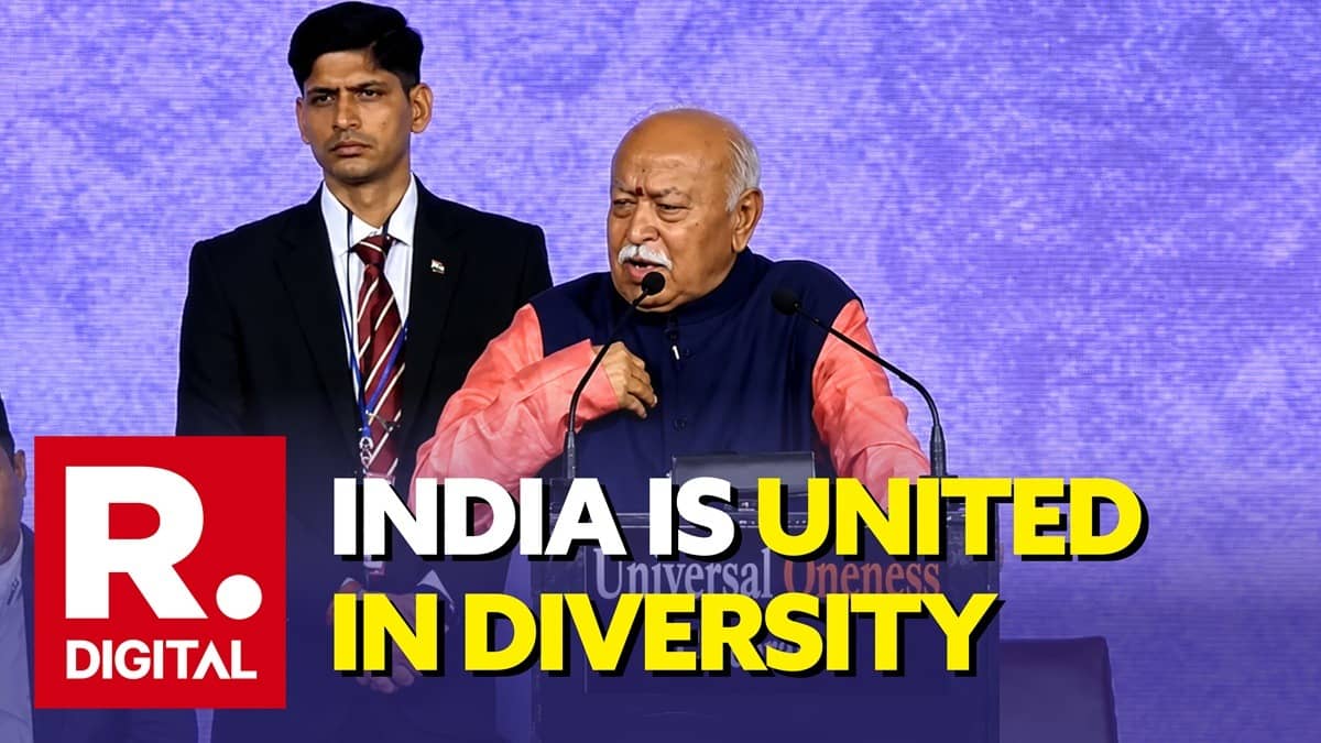 ‘Unity In Diversity Is Bharat's DNA’: Mohan Bhagwat Draws Civilisational Line Between US Pluralism And Indian Oneness At MSG