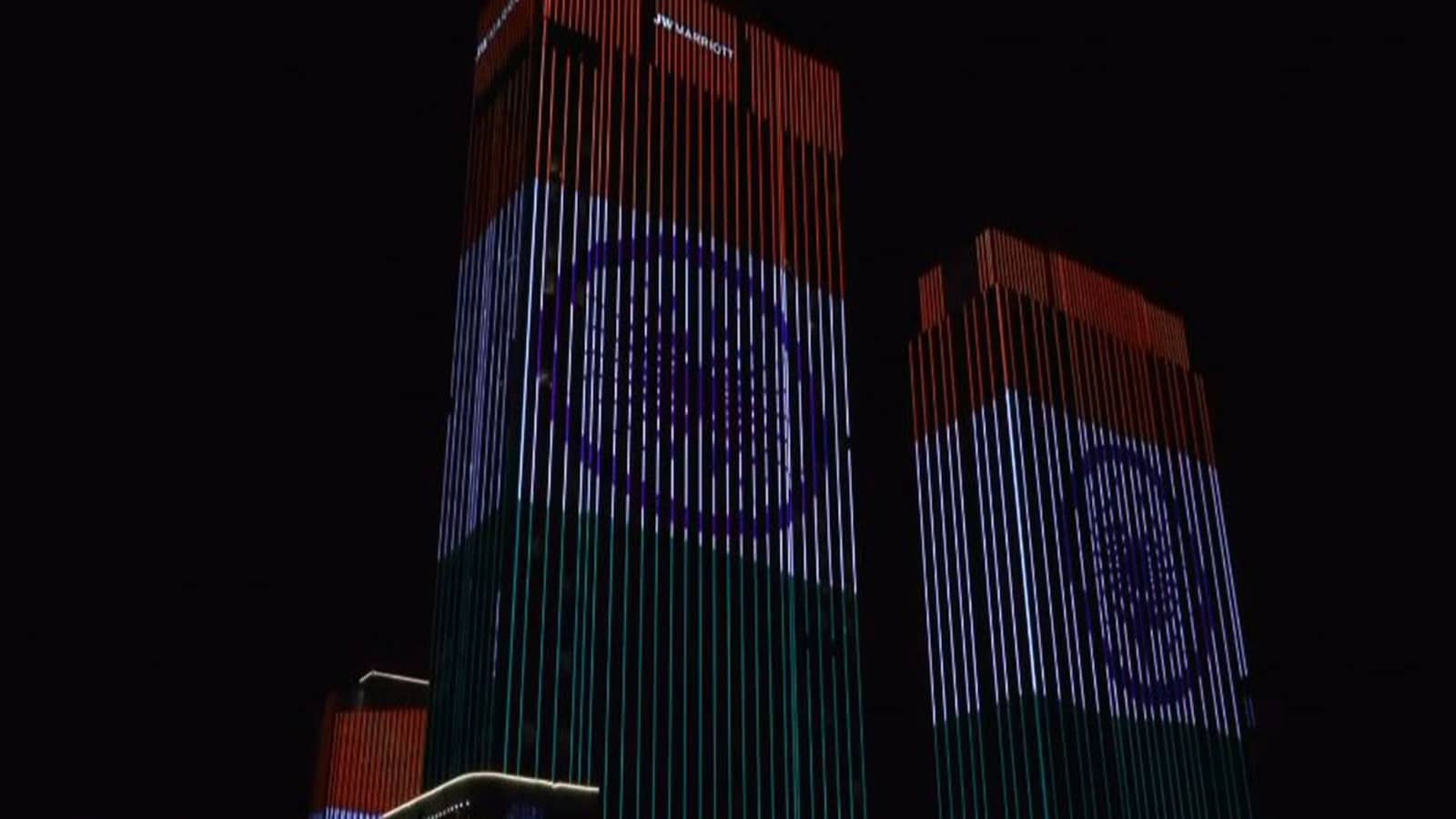 Uzbekistan: Hotel Building Illuminates in Tricolour; Indian Songs Fill the Air on PM Modi's Visit