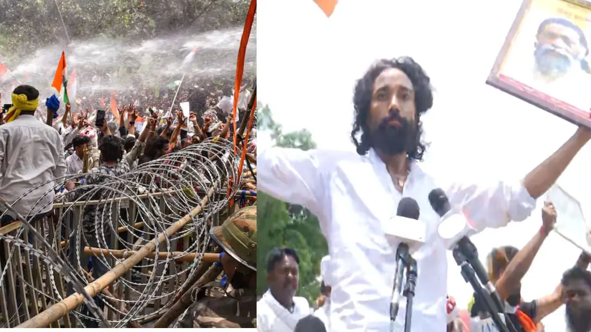 JPSC Protest: 'सरकार हमारी आवाज दबा रही है, 'युवा' शब्द का उल्टा 'वायु' होता है और वायु को कोई नहीं रोक सकता', छात्र नेता देवेंद्र महतो की दो टूक vidhan sabha gherao ranchi student leader devendra nath mahto statement