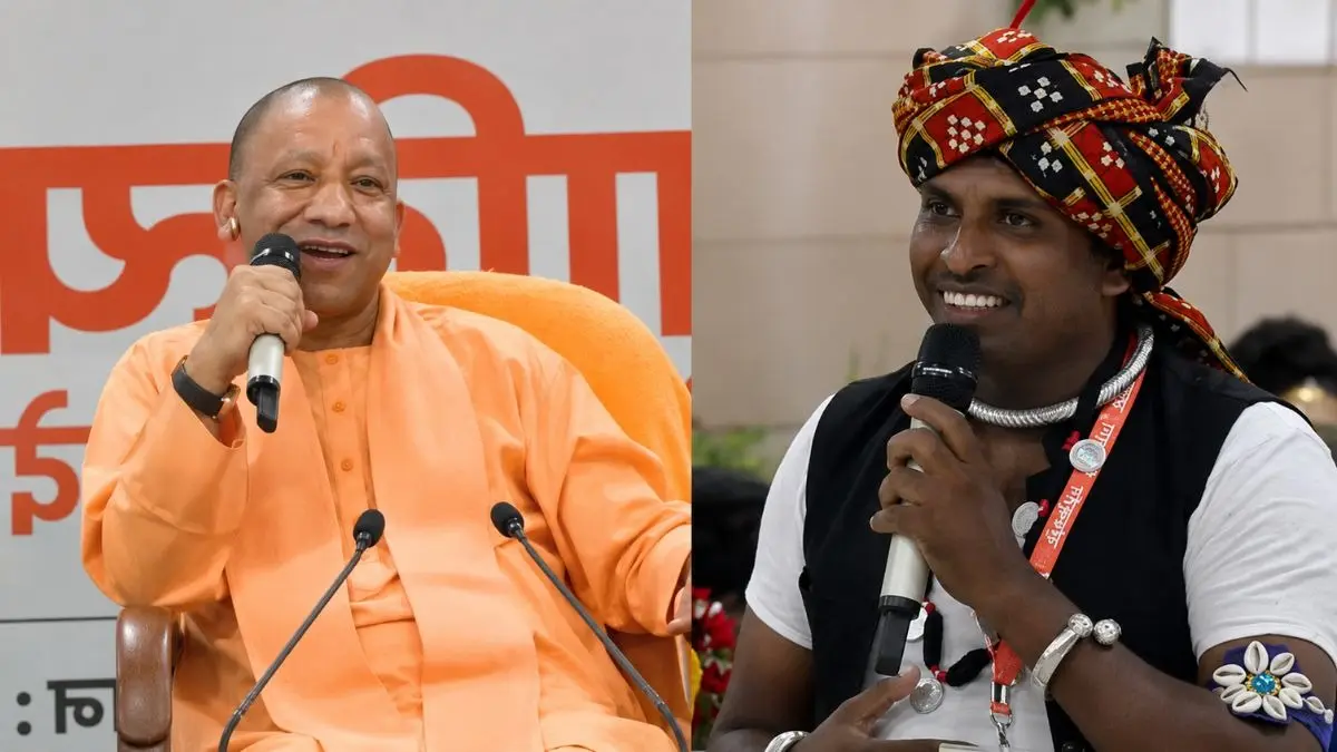 VIRAL: 'मैं गा नहीं सकता, लेकिन गलत लोगों पर बुलडोजर चलवा सकता हूं...'छत्तीसगढ़ी कलाकार से बोले सीएम योगी, देखें VIDEO VIRAL: 'मैं गा नहीं सकता, लेकिन गलत लोगों पर बुलडोजर चलवा सकता हूं...'छत्तीसगढ़ी कलाकार से बोले सीएम योगी, देखें VIDEO