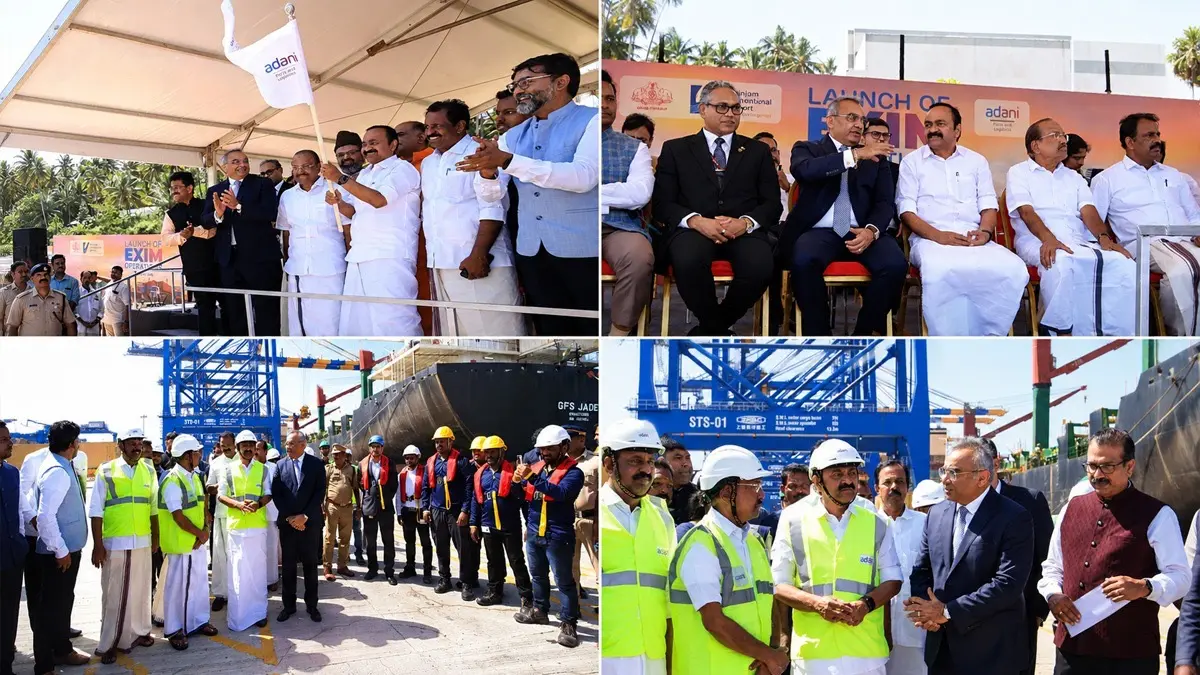 Vizhinjam Port Commences EXIM Operations, Opens New Gateway for India’s Global Trade Vizhinjam Port Commences EXIM Operations, Opens New Gateway for India’s Global Trade