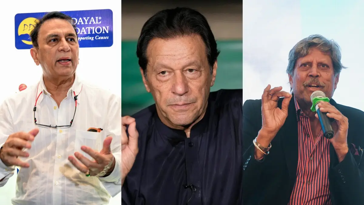 Kapil Dev, Sunil Gavaskar Renew Call As International Cricket Captains Unite For Imran Khan's Medical Care Imran Khan, Kapil Dev and Sunil Gavaskar