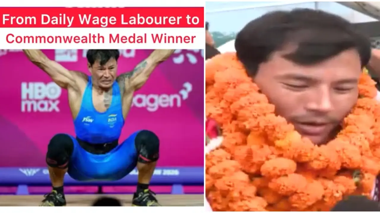 Worked as Daily Wager, Father Battles Blood Cancer: Rishikanta Singh Returns Home With Commonwealth Silver, Opens Up About His Journey | EXCLUSIVE Worked as Daily Wager, Father Battles Blood Cancer: Rishikanta Singh Returns Home With Commonwealth Silver, Opens Up About His Journey | EXCLUSIVE