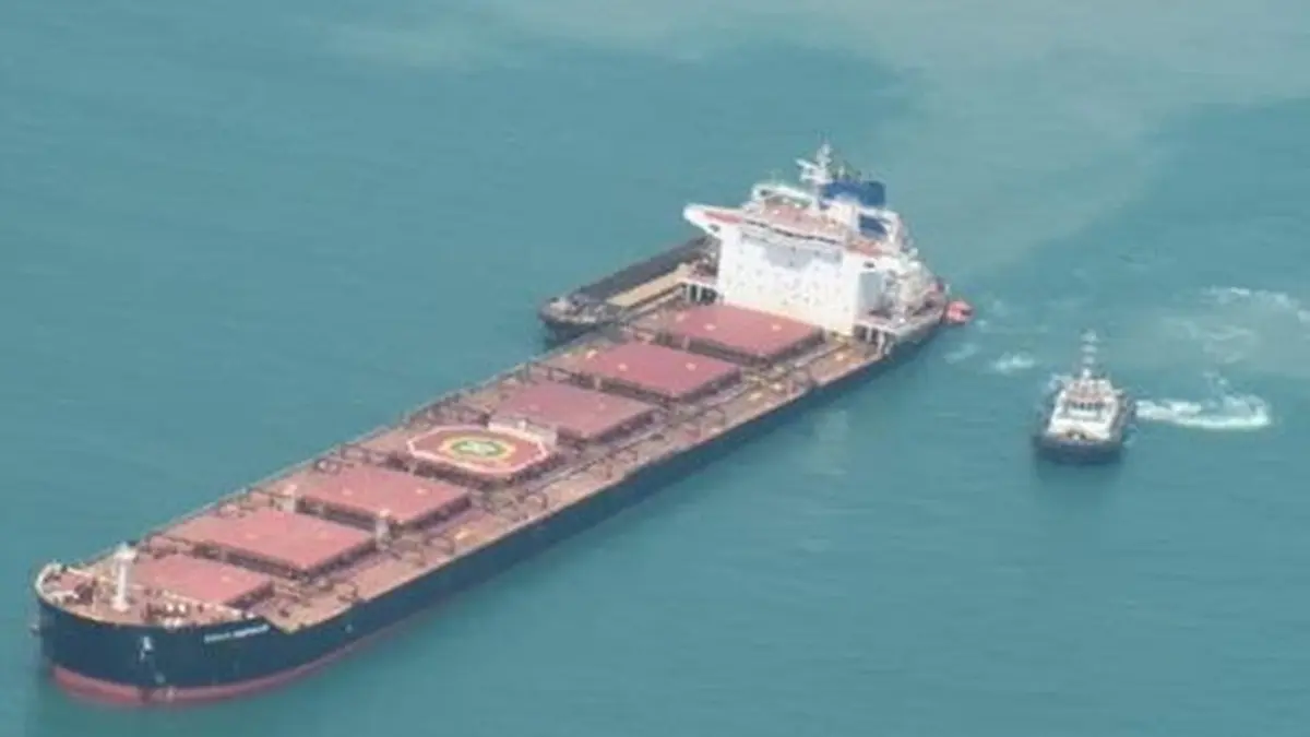 2 Merchant Vessels Collide Off Gujarat Coast, 21 Saved In Indian Coast Guard Rescue Operation 2 Merchant Vessels Collide Off Gujarat Coast, 21 Saved In Indian Coast Guard Rescue Operation