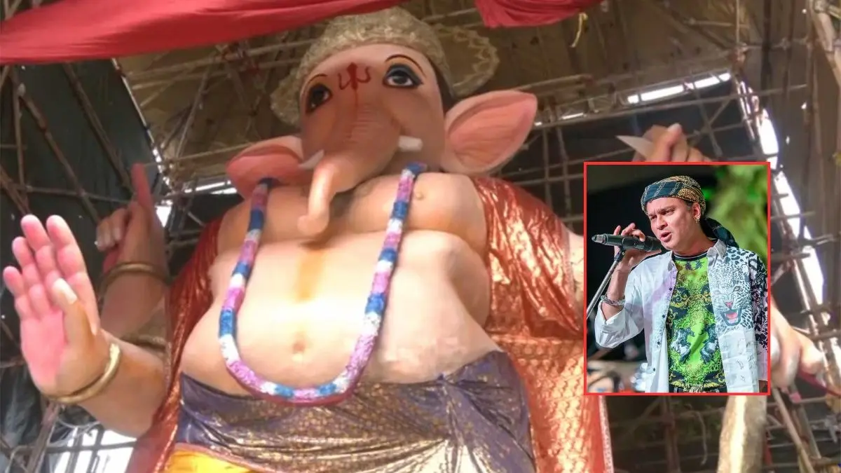 Ganesh Chaturthi 2026: Assam's 45-Foot-Tall Ganpati Idol Offers Tribute To Singer Zubeen Garg 45-Foot-Tall Ganpati Idol Pays Tribute To Singer Zubeen Garg