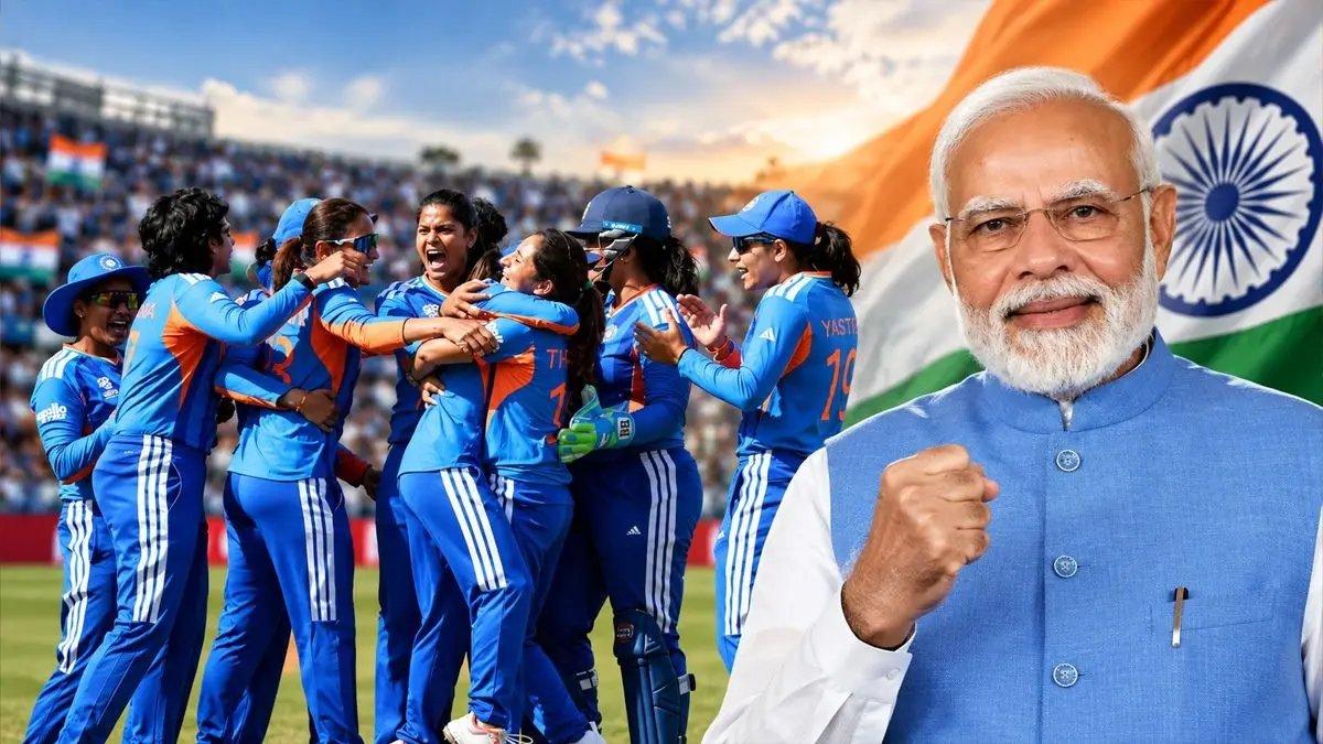 8वीं बार एशिया कप पर भारत की बेटियों का कब्जा...PM मोदी ने दी बधाई, कहा- 'यह जीत युवाओं को चमकने के लिए प्रेरित करेगी' 8वीं बार एशिया कप पर भारत की बेटियों का कब्जा...PM मोदी ने दी बधाई, कहा- 'यह जीत युवाओं को चमकने के लिए प्रेरित करेगी'