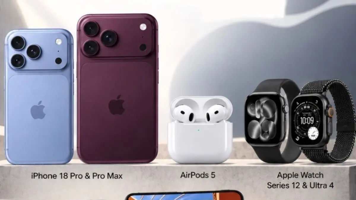 Apple Unveils AirPods 5, Watch Series 12 & Ultra 4: What’s New AirPods 5, Apple Watch Series 12 And Ultra 4 Unveiled: New Features, Prices And More