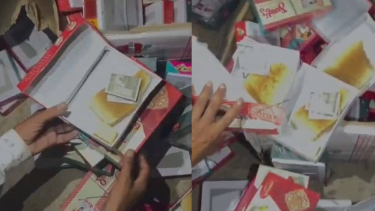 Allegation of cash being found in sweet boxes in Alwar
