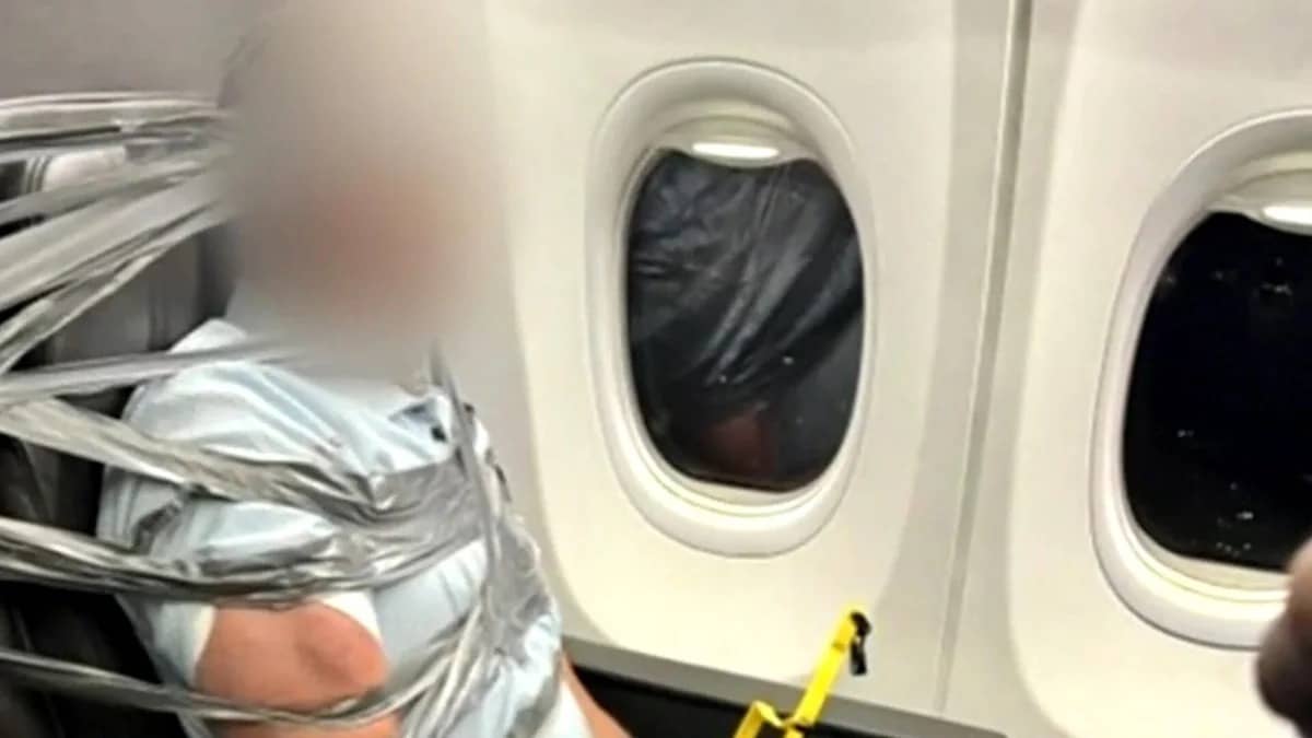 American Airlines Passenger Duct-Taped To Seat After Violent Mid-Air Outburst, Flight Diverted To Baltimore