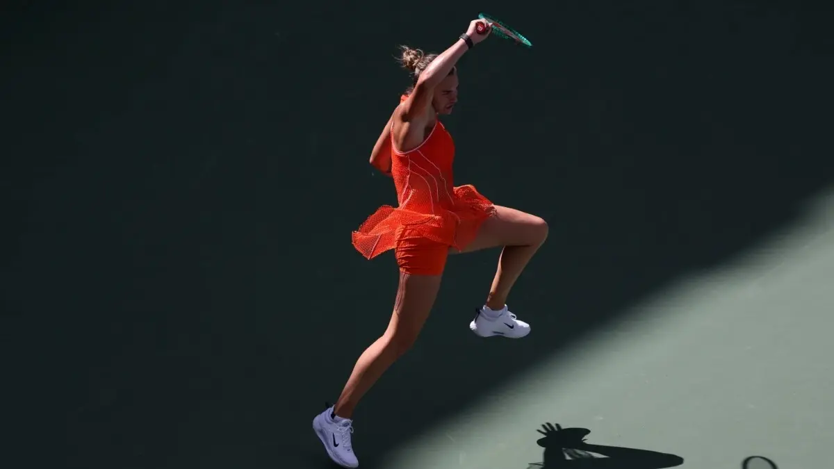'Someone Is Smoking Weed': Aryna Sabalenka Complains About Smell Of Marijuana During US Open Match Aryna Sabalenka in action during her US Open match